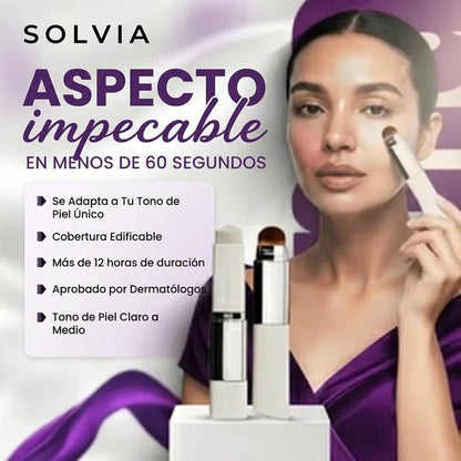 Barra de base de maquillaje coreana con cambio de color Solvia™ - Solvia ES
