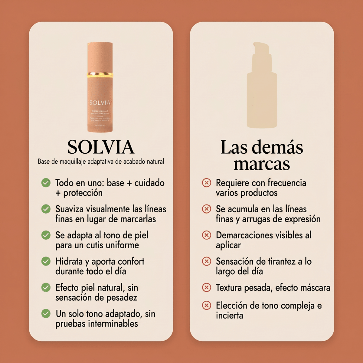 Base de maquillaje 4 - en - 1 Solvia® - Solvia ES