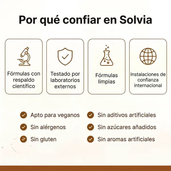 Canela de Ceilán, equivalente a 7200 mg, con aceite MCT - Solvia ES