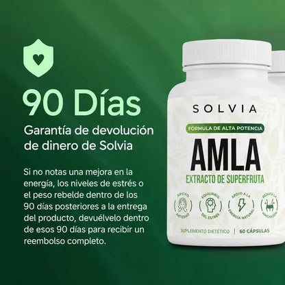 Cápsulas de Superfruta de Amla - Solvia ES