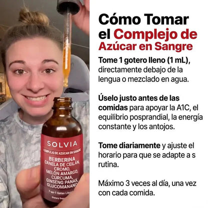 Complejo 7 en 1 para el Azúcar en Sangre - Solvia ES