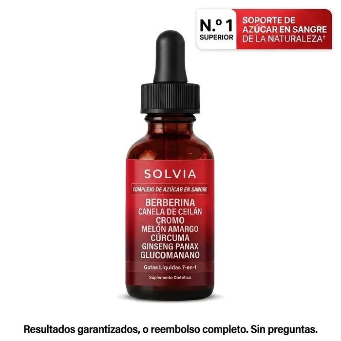 Complejo 7 en 1 para el Azúcar en Sangre - Solvia ES