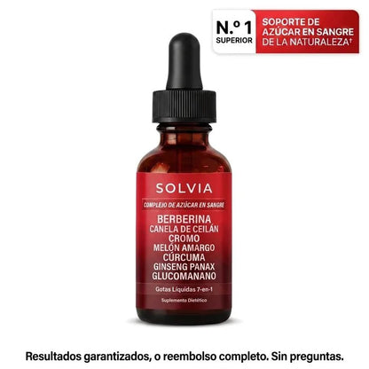 Complejo 7 en 1 para el Azúcar en Sangre - Solvia ES