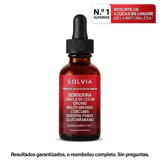 Complejo 7 en 1 para el Azúcar en Sangre - Solvia ES