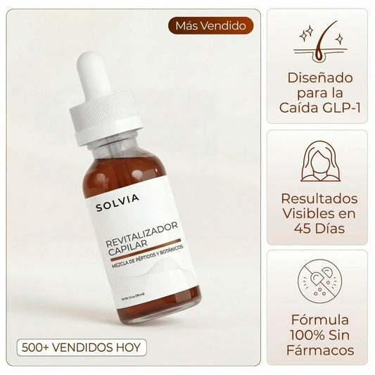 Detén la Caída de Cabello por GLP - 1 y Recupera Tu Confianza - Solvia ES