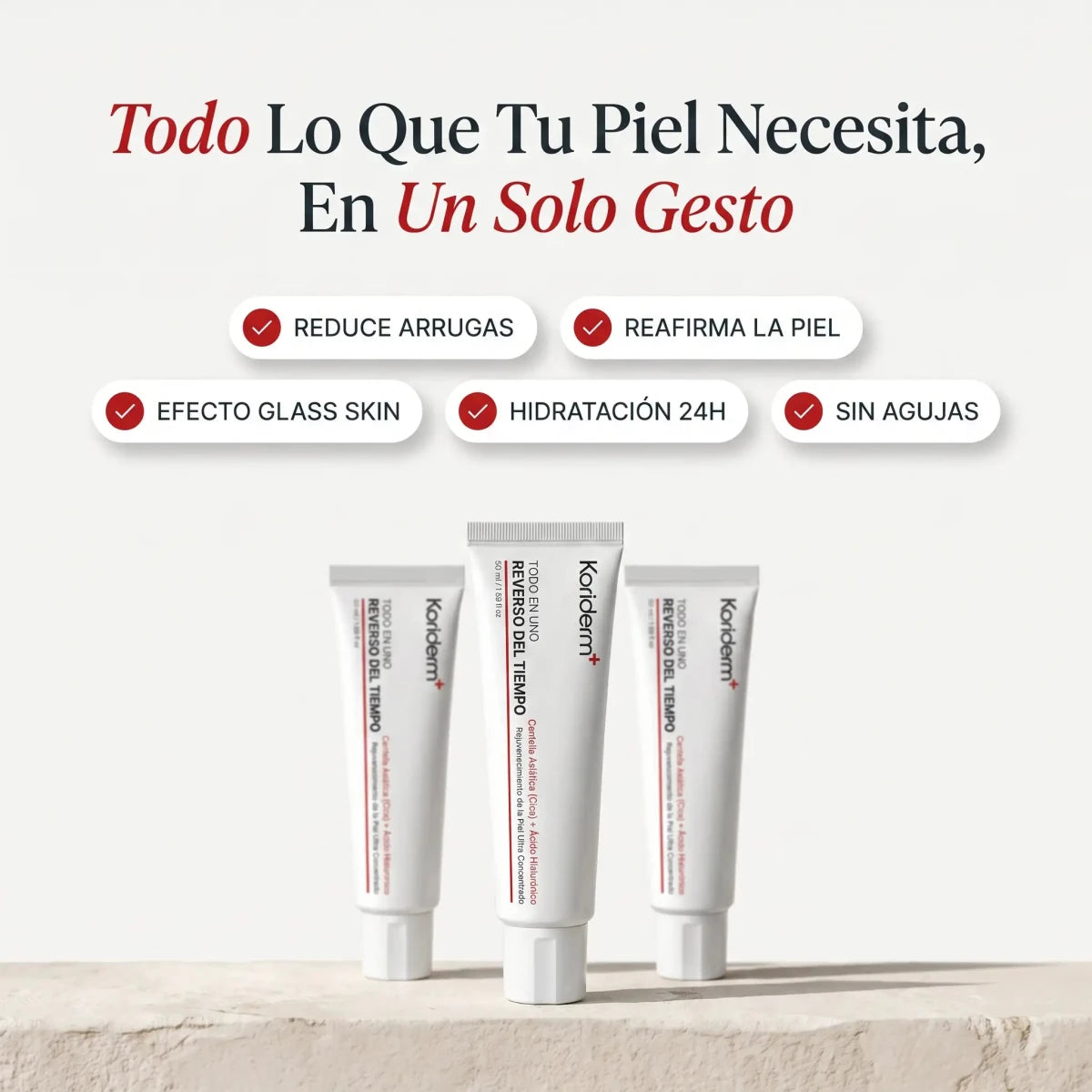 Koriderm™ Crema Rejuvenecedora - Todo en Uno - Solvia ES