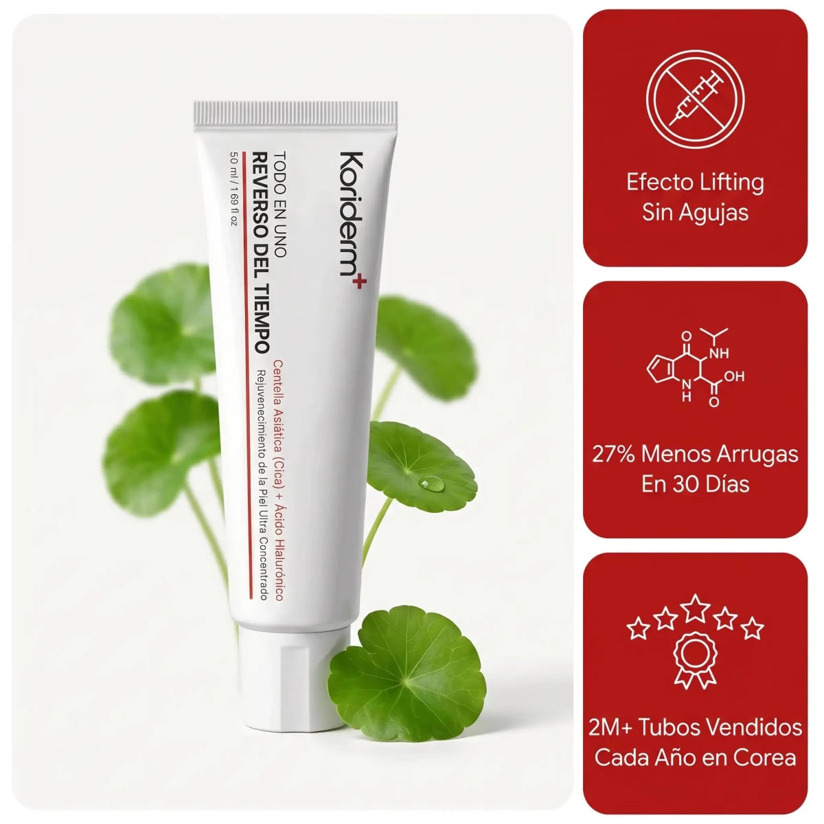 Koriderm™ Crema Rejuvenecedora - Todo en Uno - Solvia ES