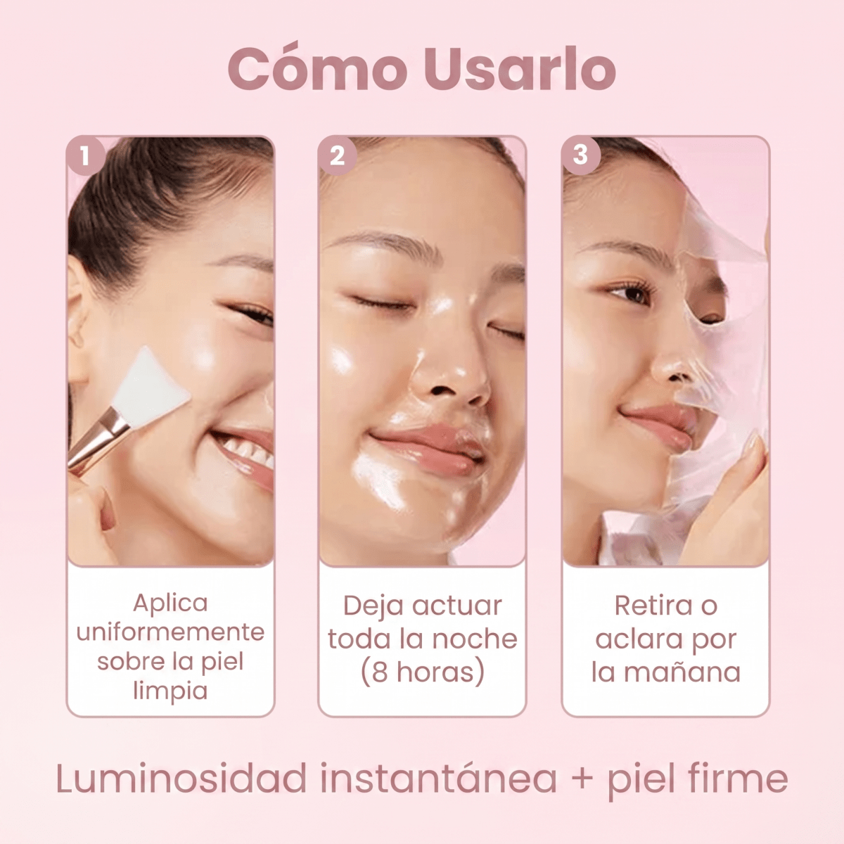 Mascarilla Nocturna Envolvente de Colágeno - Solvia ES
