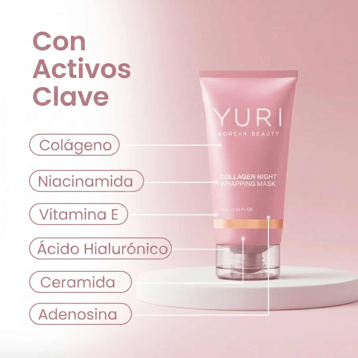 Mascarilla Nocturna Envolvente de Colágeno - Solvia ES