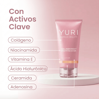 Mascarilla Nocturna Envolvente de Colágeno - Solvia ES