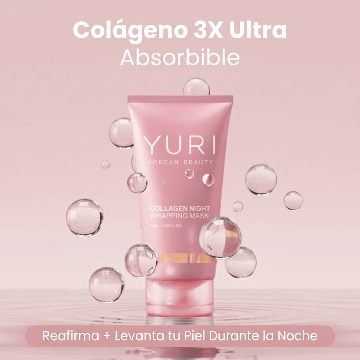 Mascarilla Nocturna Envolvente de Colágeno - Solvia ES