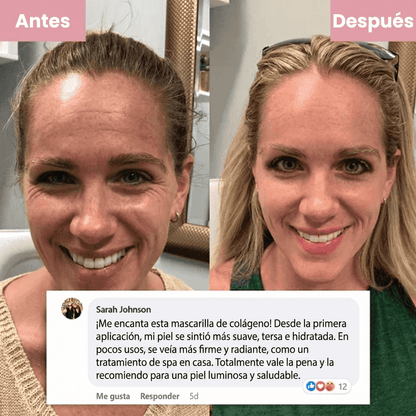 Mascarilla Nocturna Envolvente de Colágeno - Solvia ES