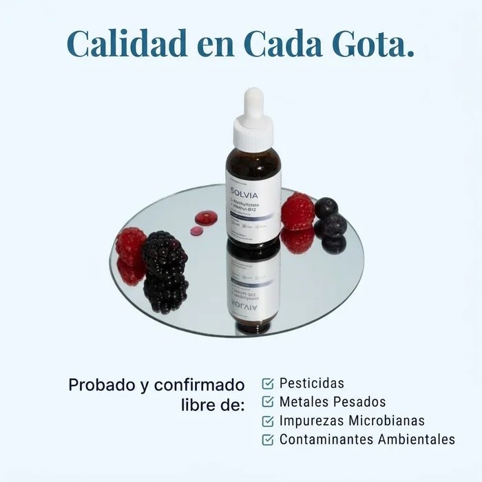 Metilfolato Puro Solvia - Solvia ES