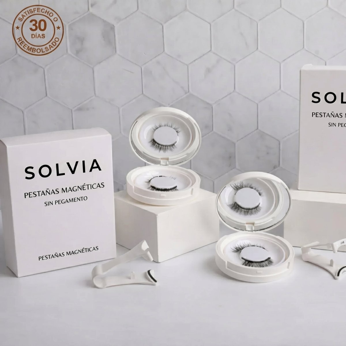 Pestañas magnéticas Solvia™ sin pegamento - Solvia ES