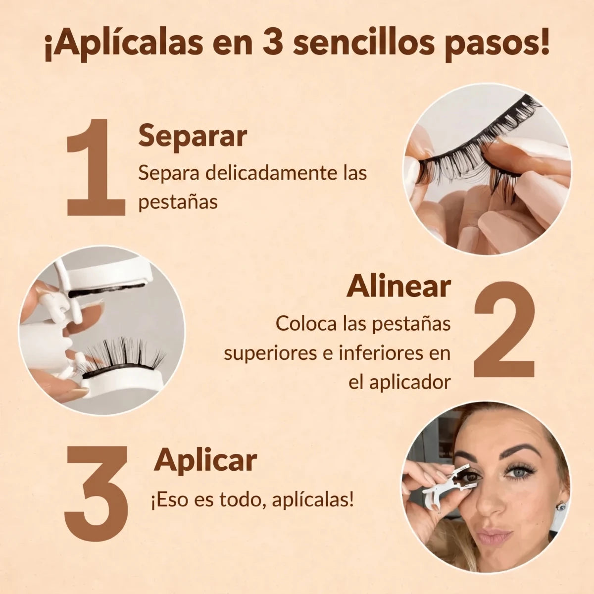 Pestañas magnéticas Solvia™ sin pegamento - Solvia ES