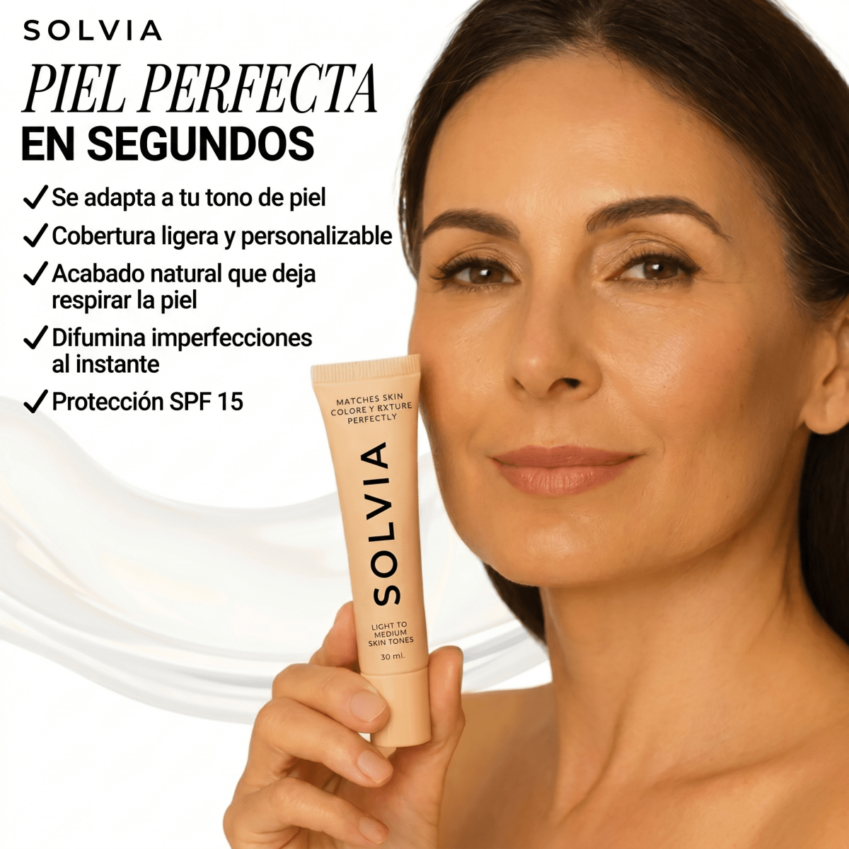 Solvia™ - Base de Maquillaje con Cambio de Color - Solvia ES