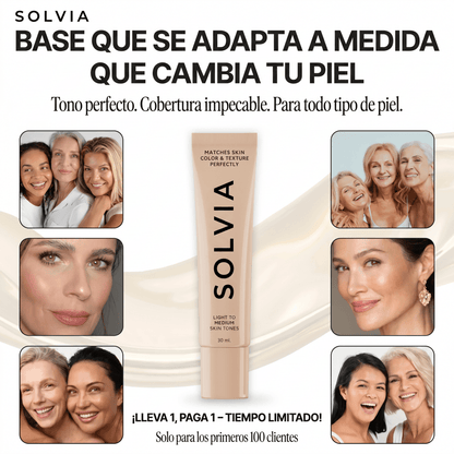 Solvia™ - Base de Maquillaje con Cambio de Color - Solvia ES