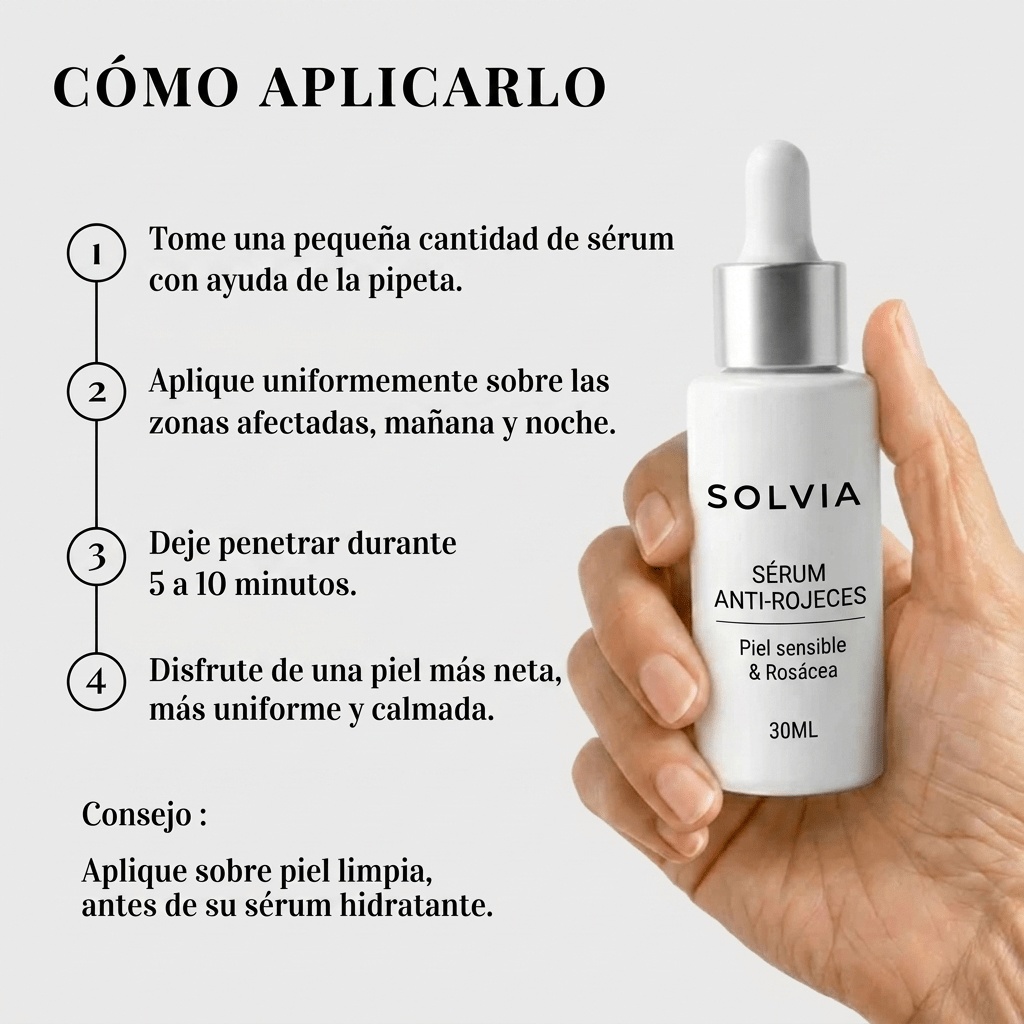 Solvia Sérum Anti - Rojeces - Solvia ES
