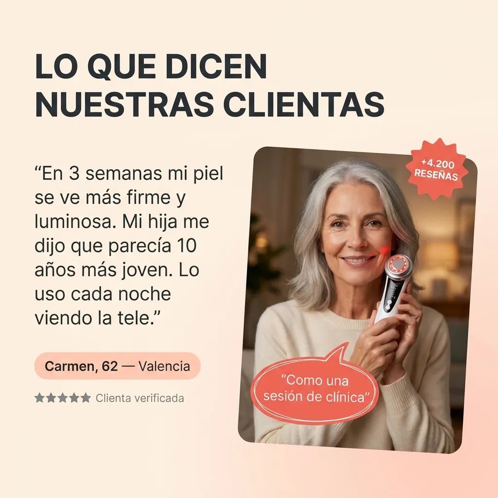Varita de rejuvenecimiento de la piel 4 en 1. - Solvia ES